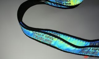 Lanyard iridiscente personalizado